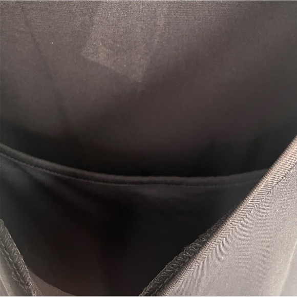 Armani Exchange Maxi body-con dress in black. - Picture 5 of 8